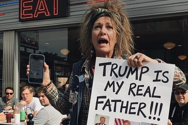 Woman arrested after telling police Donald Trump is her biological father