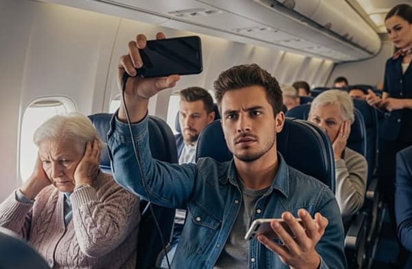 Plane passenger plays loud music on speaker for entire 8 hour flight