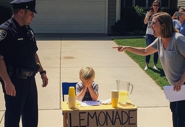 Police shut down child's lemonade stand over permit issue